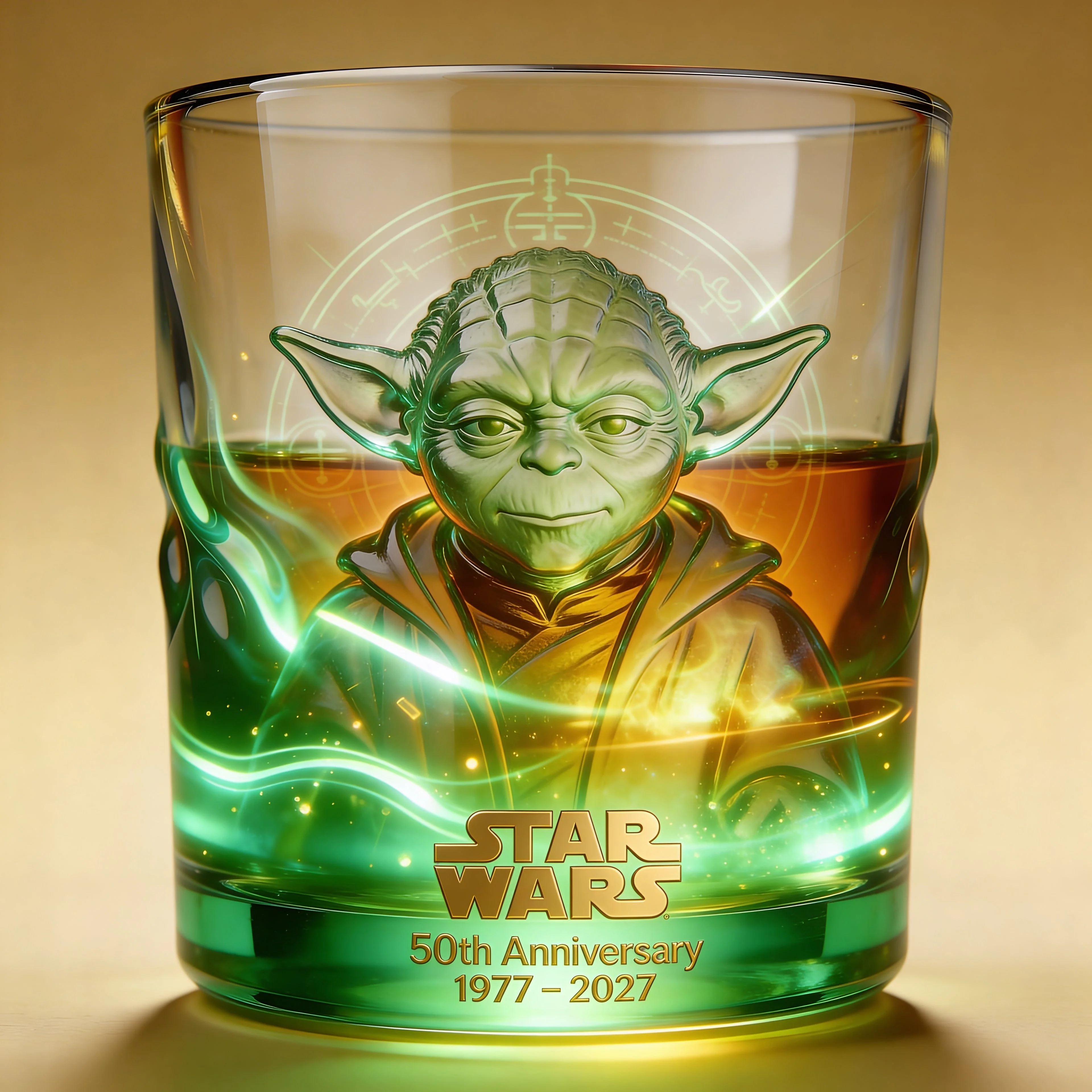 Stwa Galaxy Star 50th Anniversary - Personalized Whiskey Glass - Gift For Movie Fans HH01 - Image 4