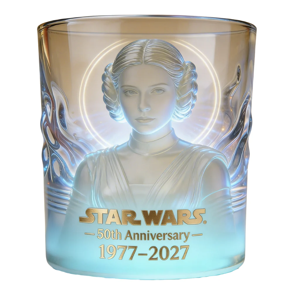 Stwa Galaxy Star 50th Anniversary - Personalized Whiskey Glass - Gift For Movie Fans HH01 - Image 6