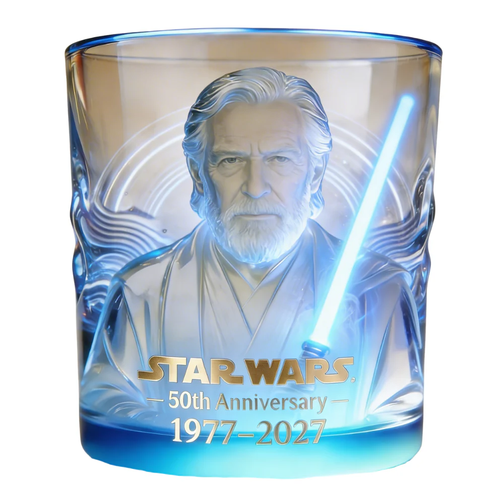 Stwa Galaxy Star 50th Anniversary - Personalized Whiskey Glass - Gift For Movie Fans HH01 - Image 7