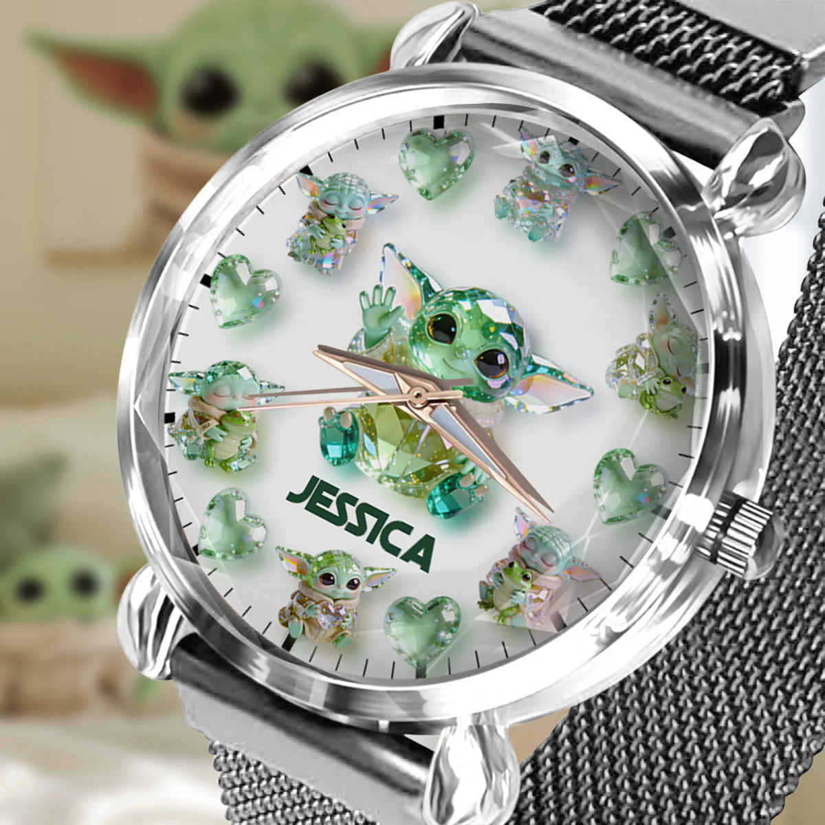 Stwa Galaxy Star Baby - Personalized Women Hand Watch - Gift For Movie Fans