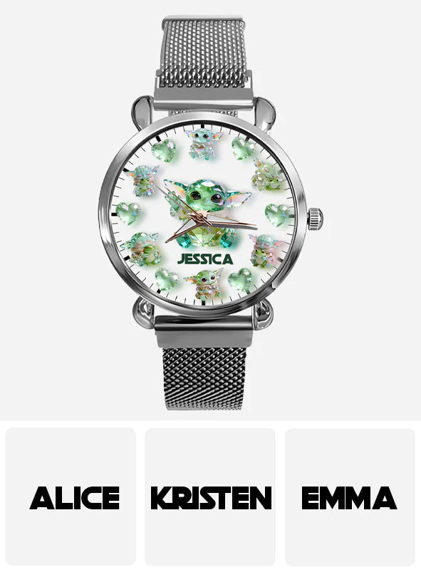 Stwa Galaxy Star Baby - Personalized Women Hand Watch - Gift For Movie Fans - Image 10