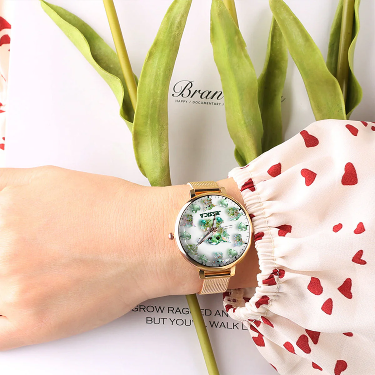 Stwa Galaxy Star Baby - Personalized Women Hand Watch - Gift For Movie Fans - Image 5