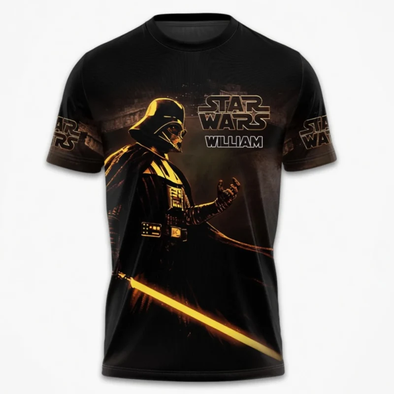 Stwa Galaxy Star Celebrate 50 Years Of Legend - Personalized All Over Shirt - Anniversary Gift For Movie Fans - Image 5