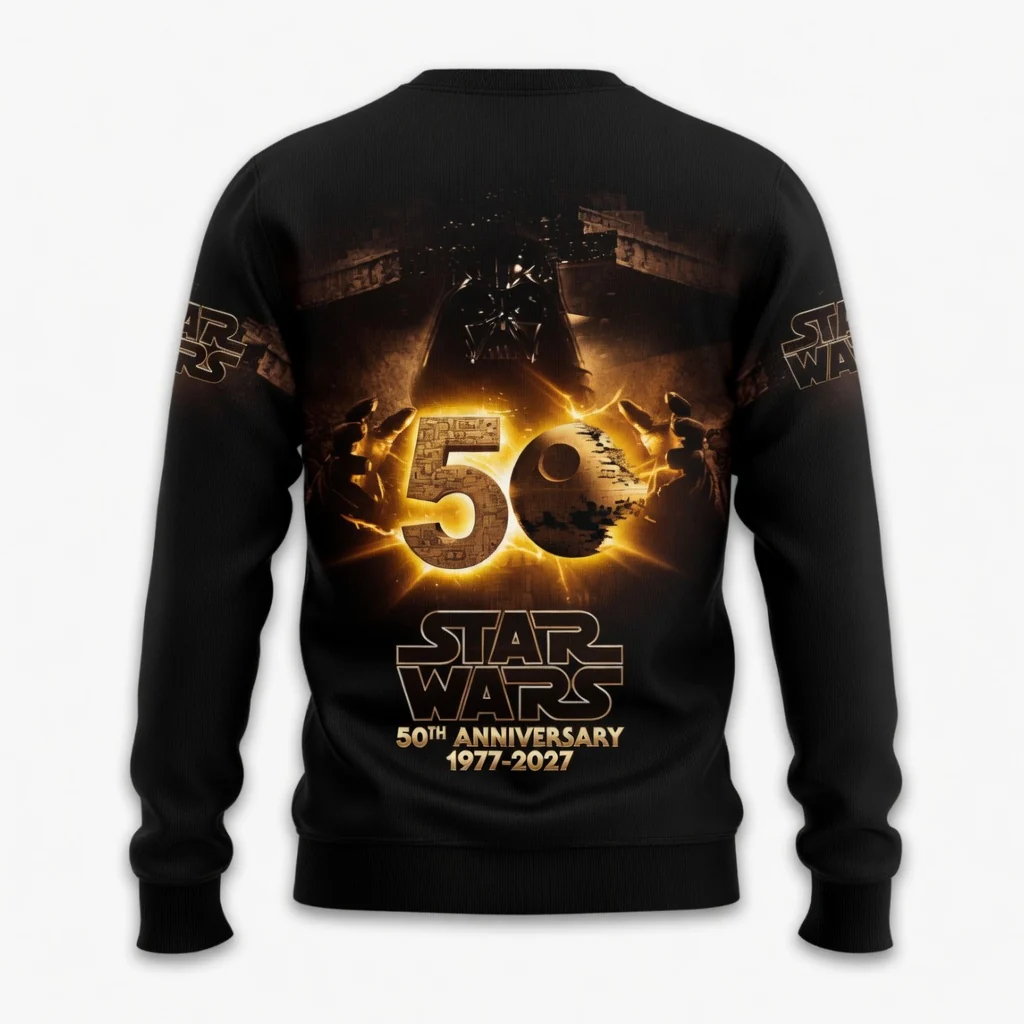 Stwa Galaxy Star Celebrate 50 Years Of Legend - Personalized All Over Shirt - Anniversary Gift For Movie Fans - Image 8