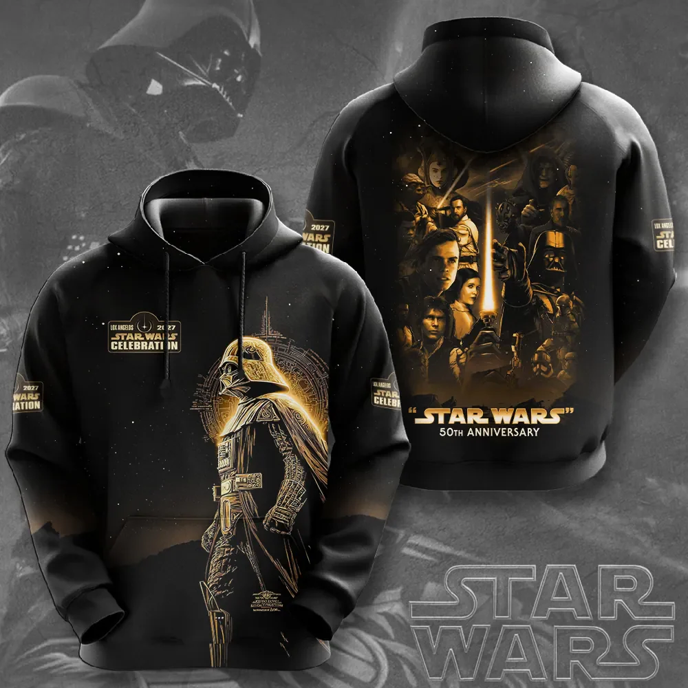 Stwa Galaxy Star Celebrate 50 Years Of Legend - Personalized All Over Shirt - Anniversary Gift For Movie Fans - Image 2