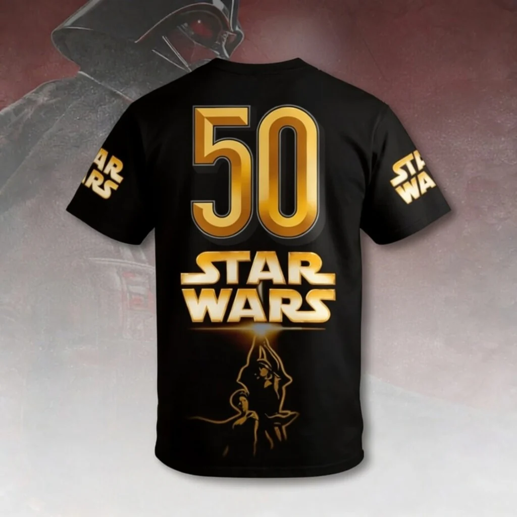 Stwa Galaxy Star Celebrate 50th Anniversary - Personalized All Over Shirt - Gift For Movie Fans NL122 - Image 11