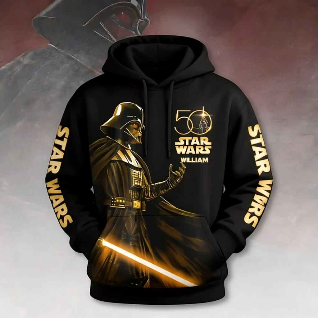 Stwa Galaxy Star Celebrate 50th Anniversary - Personalized All Over Shirt - Gift For Movie Fans NL122 - Image 5
