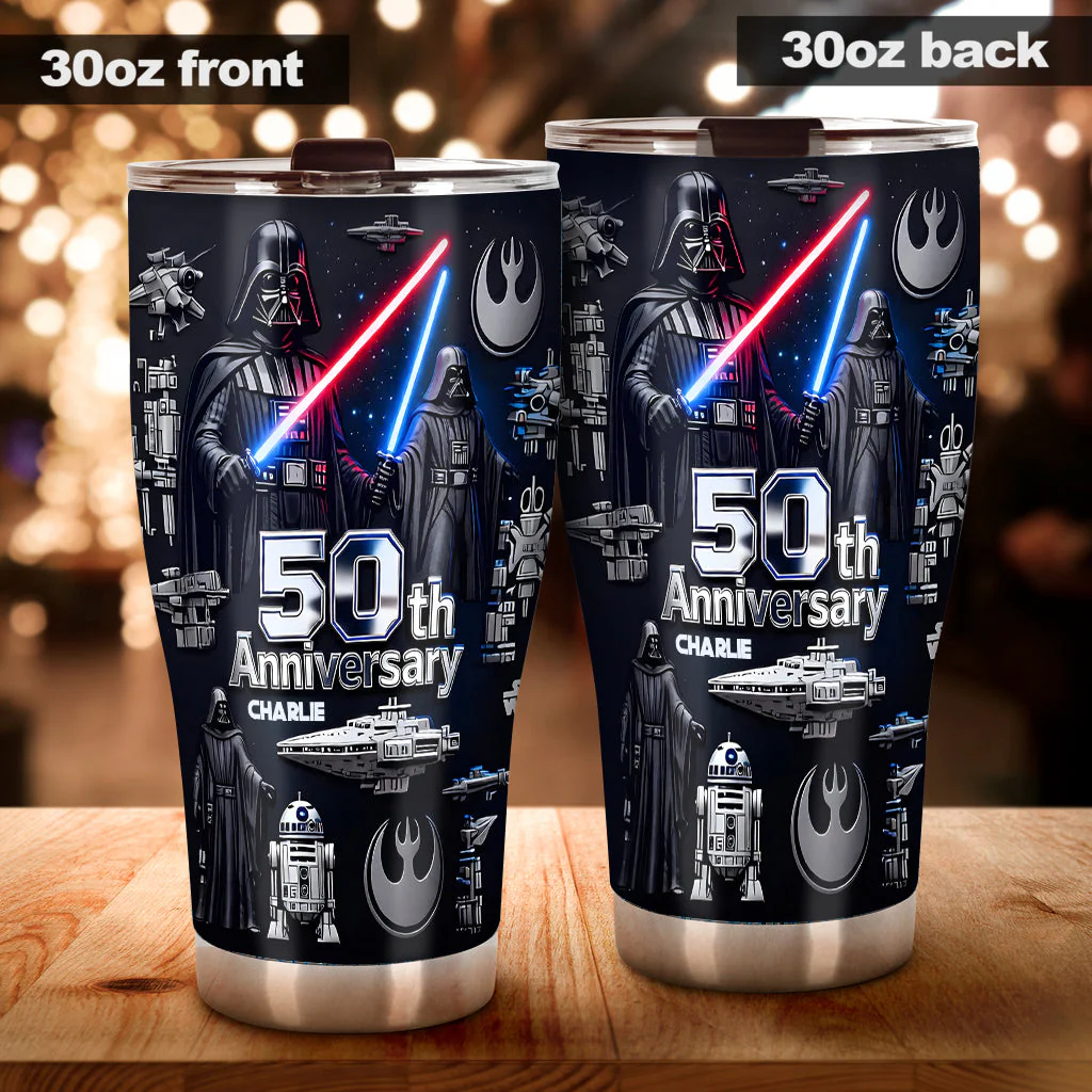 Stwa Galaxy Star Celebrate 50th Anniversary - Personalized Tumbler - Gift For Movie Fans NL122 - Image 2