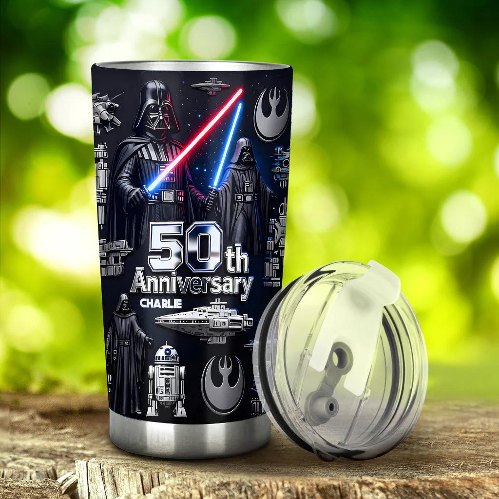 Stwa Galaxy Star Celebrate 50th Anniversary - Personalized Tumbler - Gift For Movie Fans NL122 - Image 3