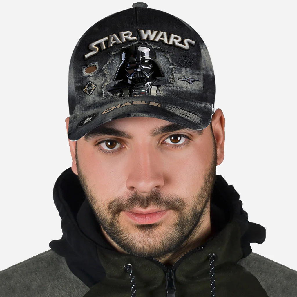 Stwa Galaxy Star Join The Dark Side - Personalized Classic Cap - Gift For Movie Fans - Image 5