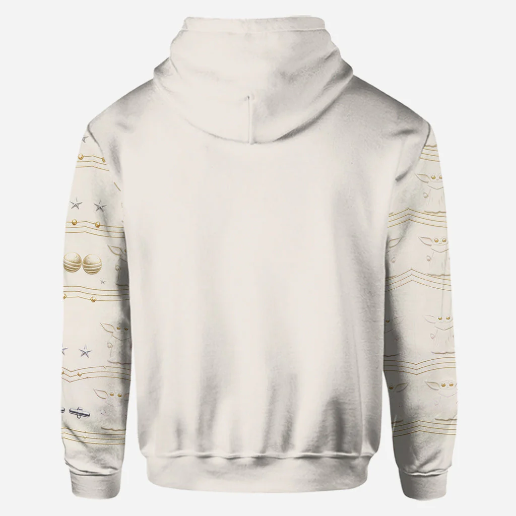 Stwa Galaxy Star Just Loves Baby Yoda - Personalized Hoodie And Leggings - Gift For Her, Movie Fans - Image 6