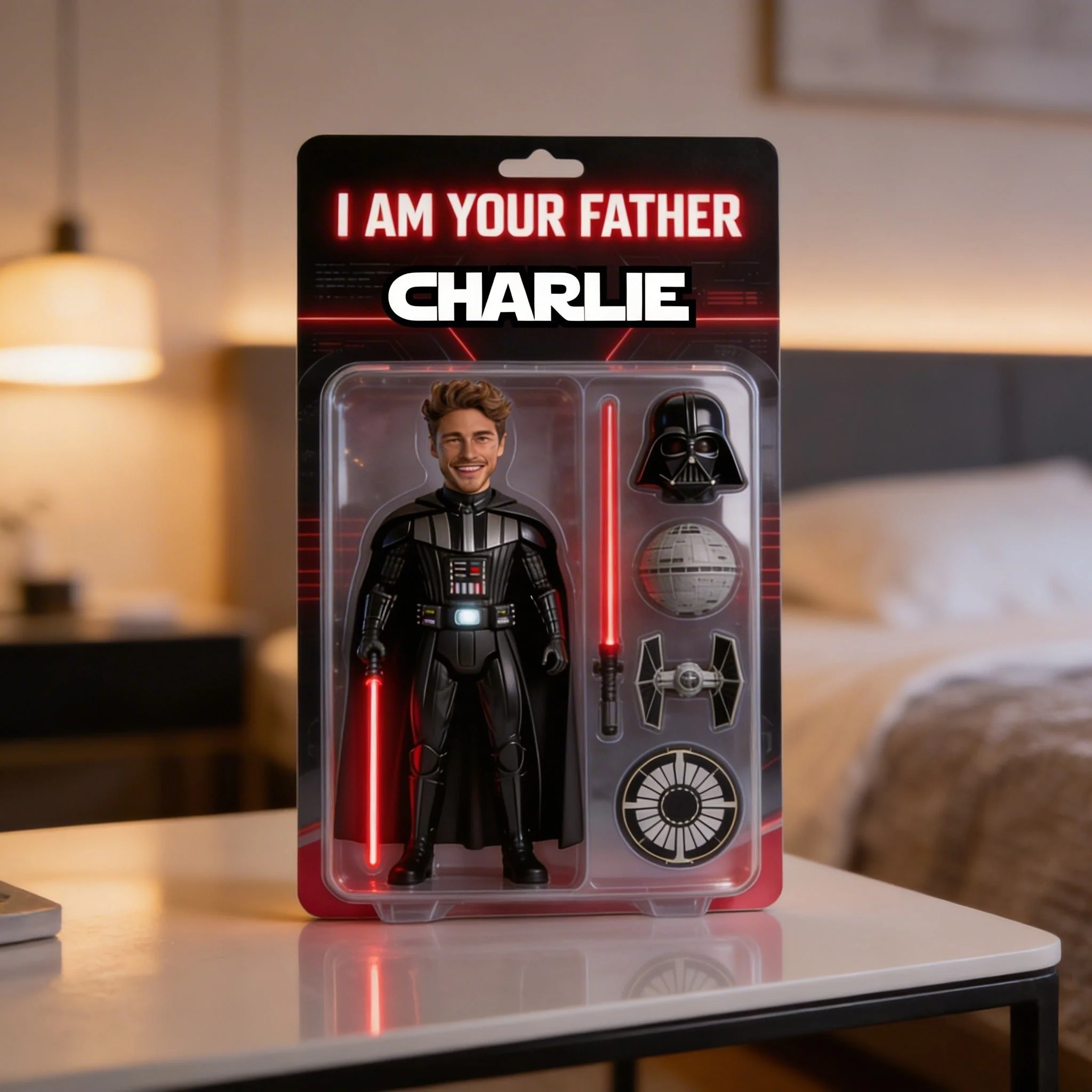 Stwa Galaxy Star May The Force Be With You - Personalized Acrylic Plaque - Gift For Movie Fans HH01 - Image 2