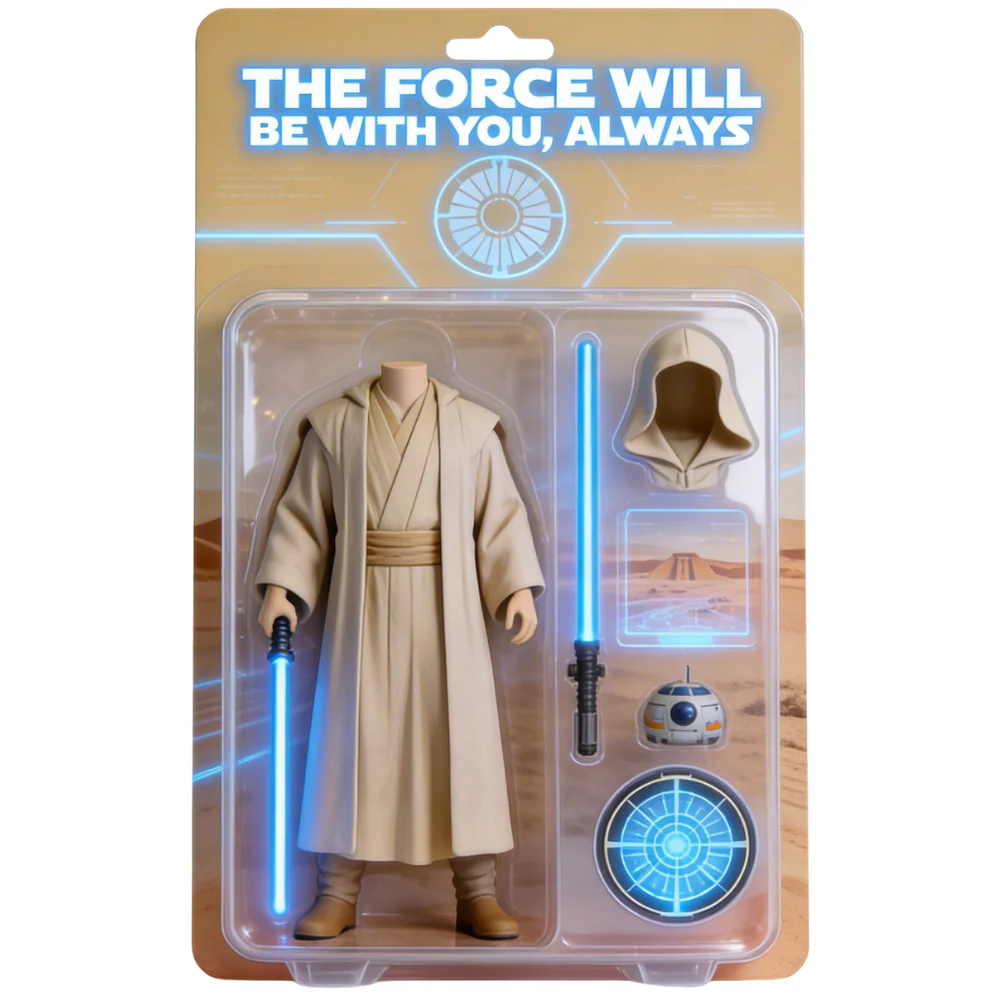 Stwa Galaxy Star May The Force Be With You - Personalized Acrylic Plaque - Gift For Movie Fans HH01 - Image 8