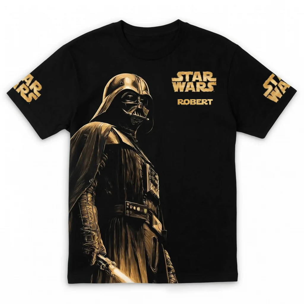 Stwa Galazy Star Celebrating 50th Anniversary - Personalized All Over Shirt - Gift For Movie Fans HH01 - Image 4