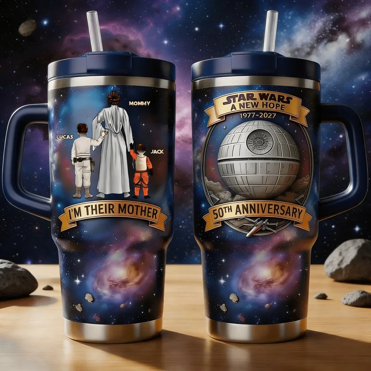 Stwa I'm Their Mother - Personalized Tumbler - Gift For Mom
