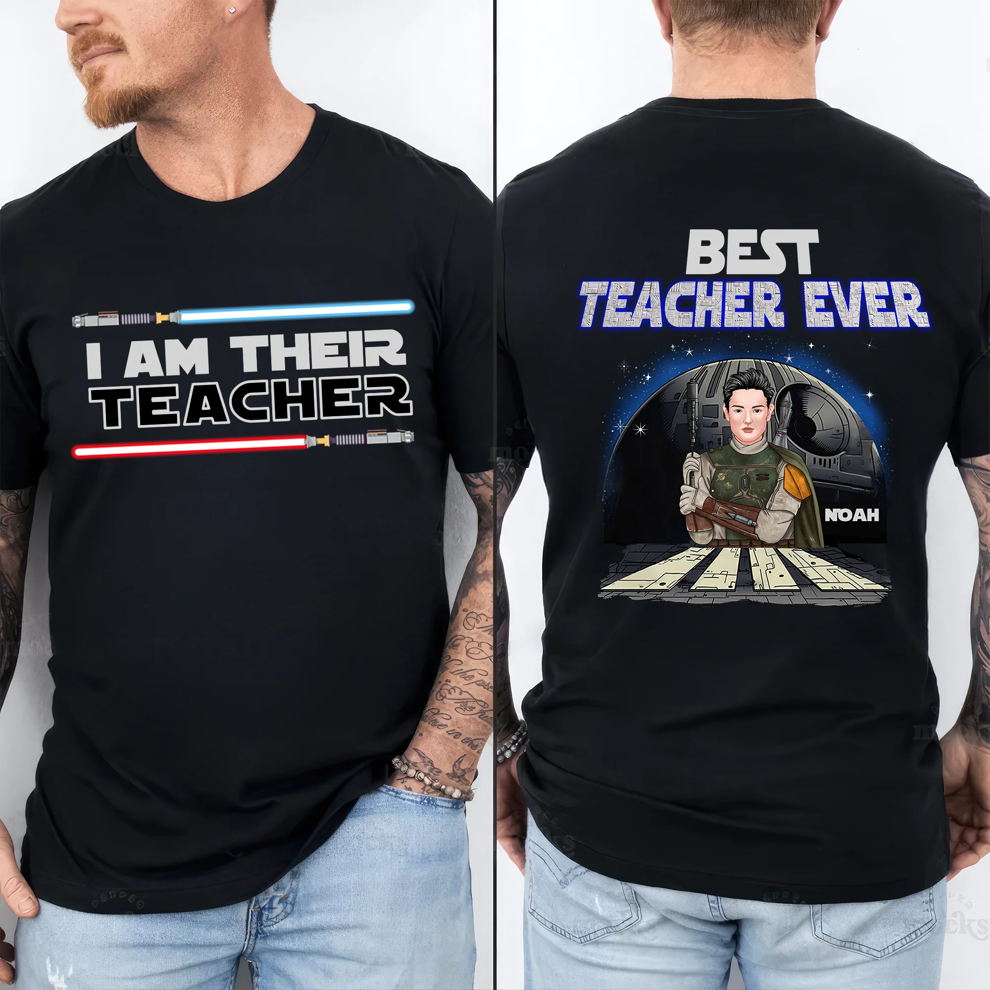 Stwa I'm Their Teacher Two Side - Personalized Shirt | CL46 TD118