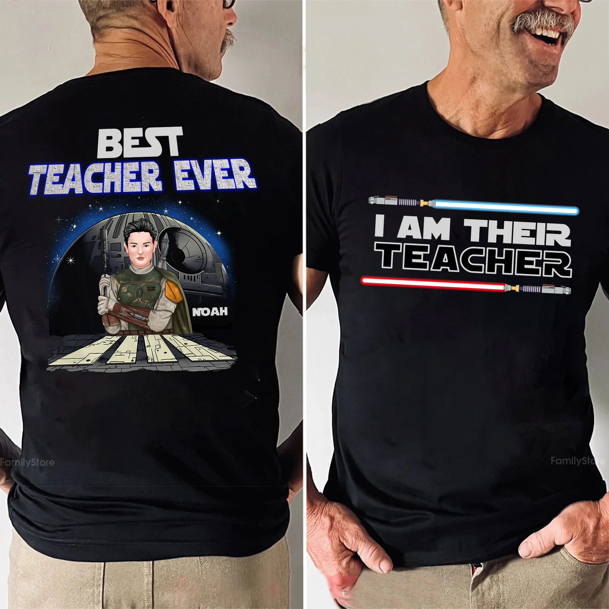 Stwa I'm Their Teacher Two Side - Personalized Shirt | CL46 TD118 - Image 2