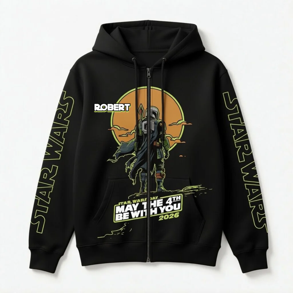 Stwa May The 4th Be With You - Personalized All Over Shirt - Gift For Movie Fans HH01 - Image 5