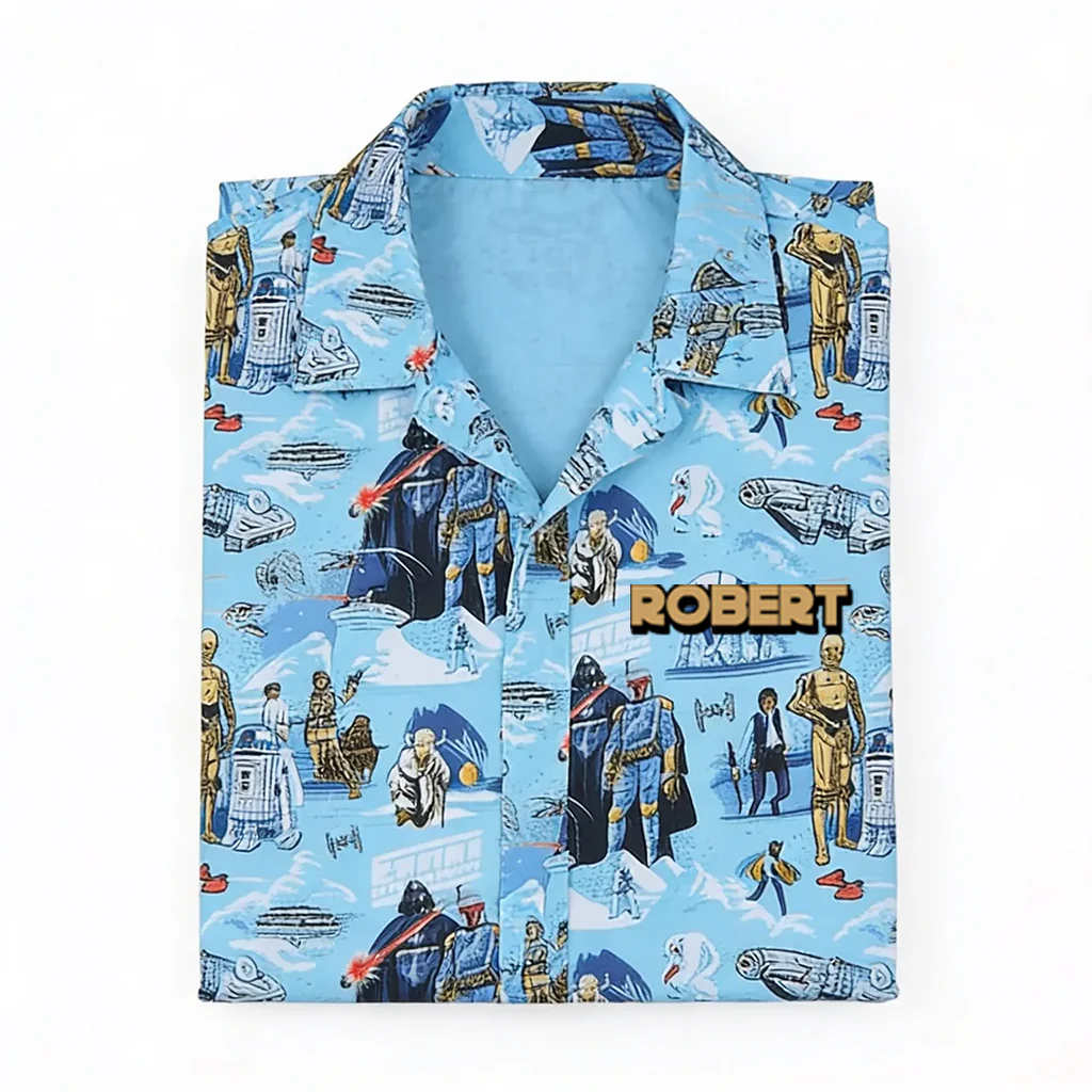 Stwa May The 4th Be With You - Personalized Hawaiian Shirt And Short - Gift For Movie Fans HH01 - Image 4
