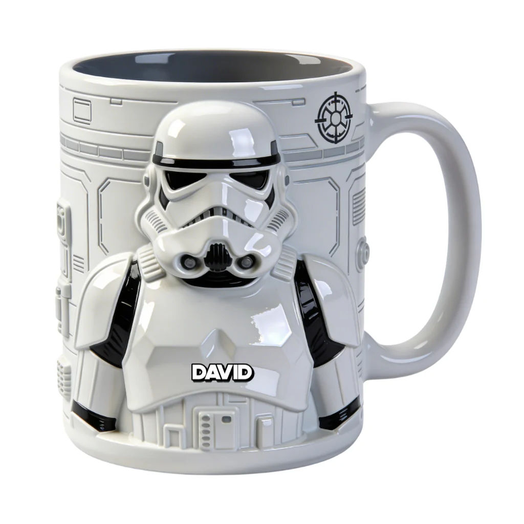 Stwa May The Force Be With You - Personalized Accent Mug - Gift For Movie Fans HH01 - Image 5
