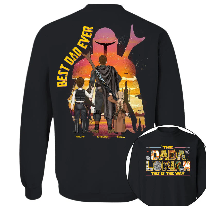 Stwa The Dadalorian This Is The Way - Personalized Shirt - Gift For Father's Day - Image 14