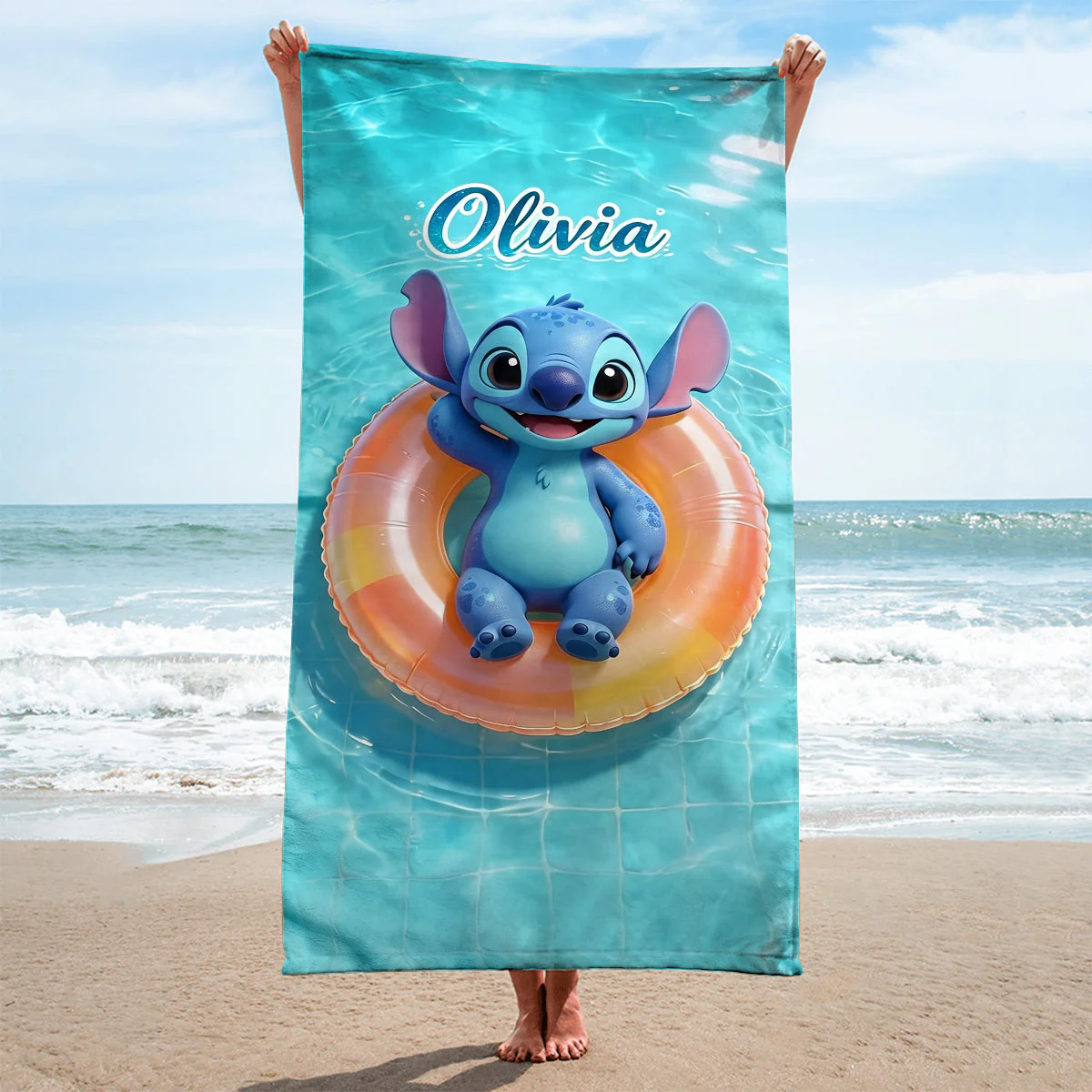 Summer Trip - Personalized Beach Towel - Gift For Fan Movies - Sti HH01 - Image 3