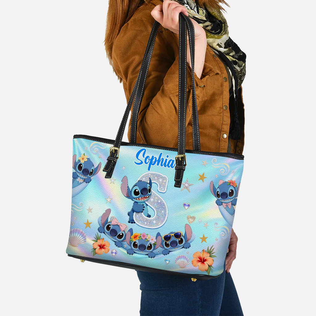 Summer Vibes - Personalized Tote Bag With Alphabet - Gift For Fan Movies - Sti HH01 - Image 3