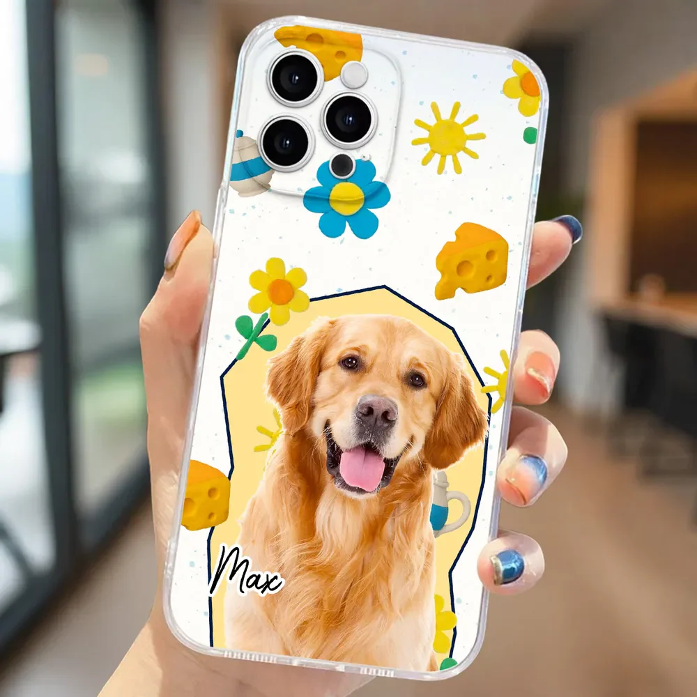 Summertime Blue - Personalized Phone Case - Gift for Pet Owners, Dog Lovers | CLP15 HH01 - Image 7