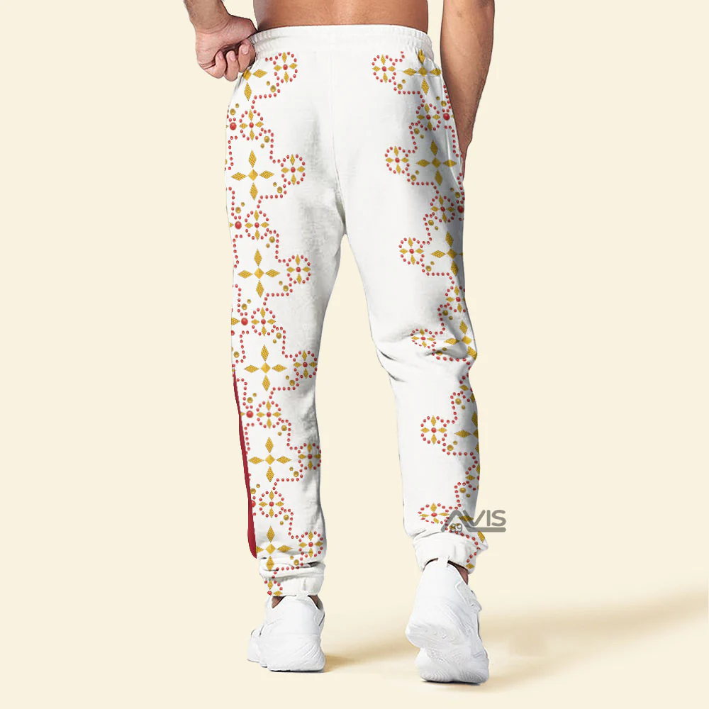 Elvis White Conquistador - Costume Cosplay Hoodie Sweatshirt Sweatpants ELHS35 - Image 5
