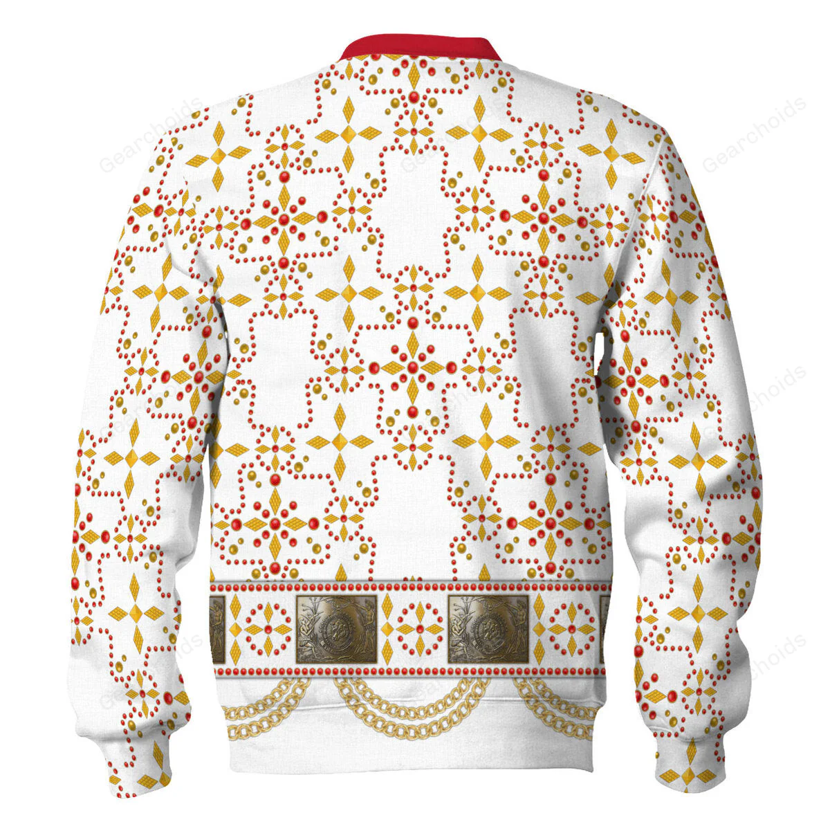 Elvis White Conquistador - Costume Cosplay Hoodie Sweatshirt Sweatpants ELHS35 - Image 8
