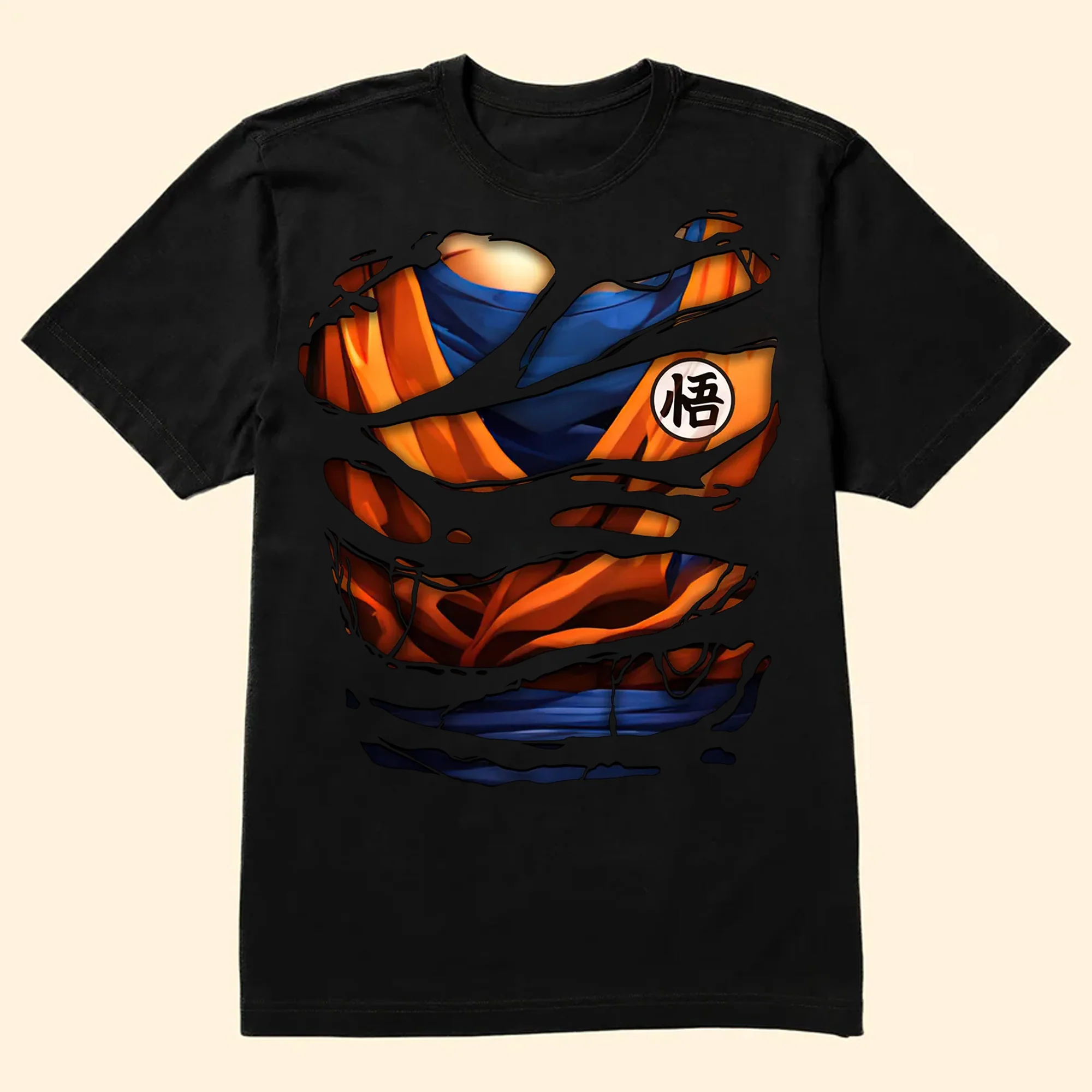 Super Power Of Super Saiyan Dad DrBa - Gift For Dad, Father's Day - Personalized Shirt 2 Side CL03 - Image 6