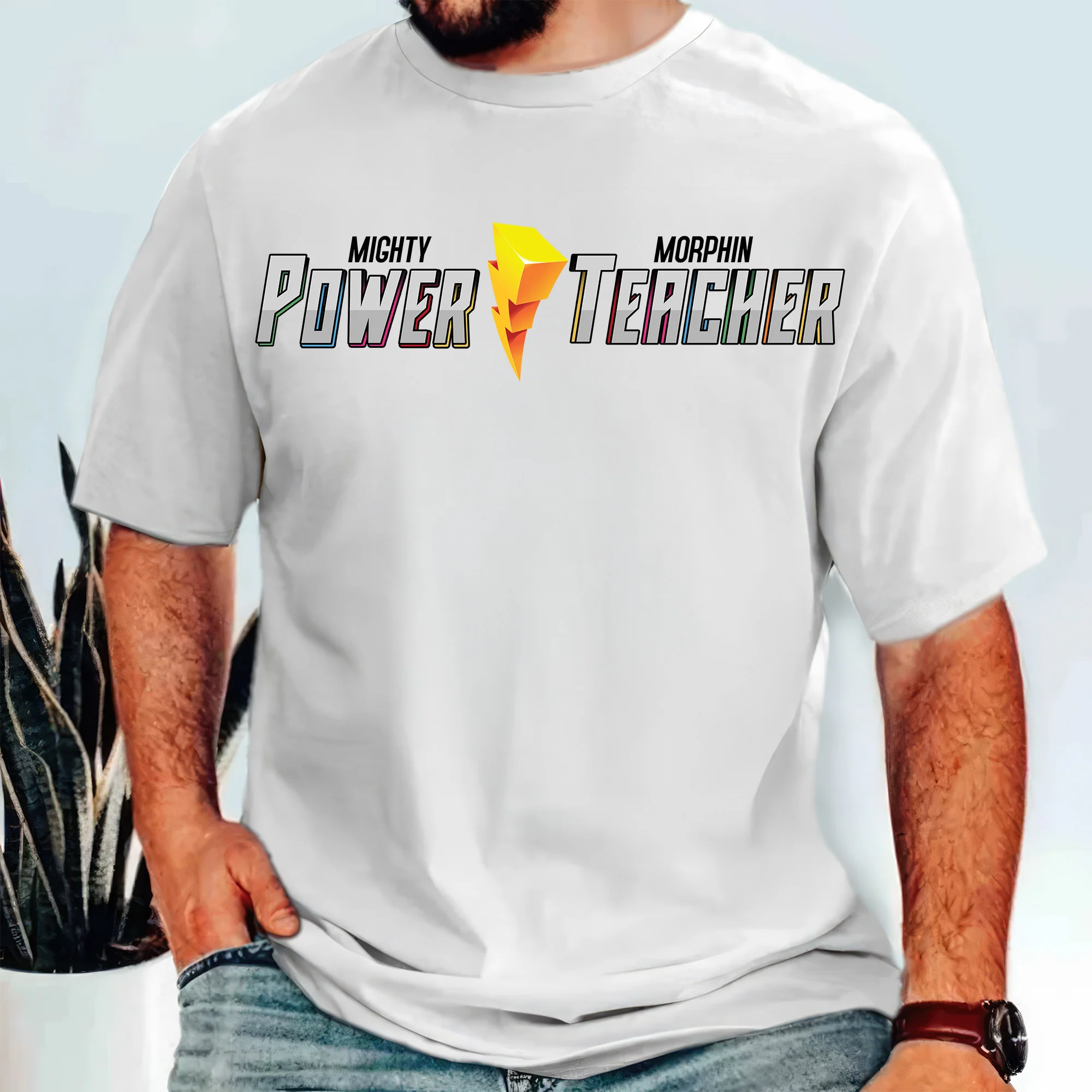 Teach Love Inspired Back To School - Personalized Shirt - Gift For Man | CL21 TD118 - Image 2