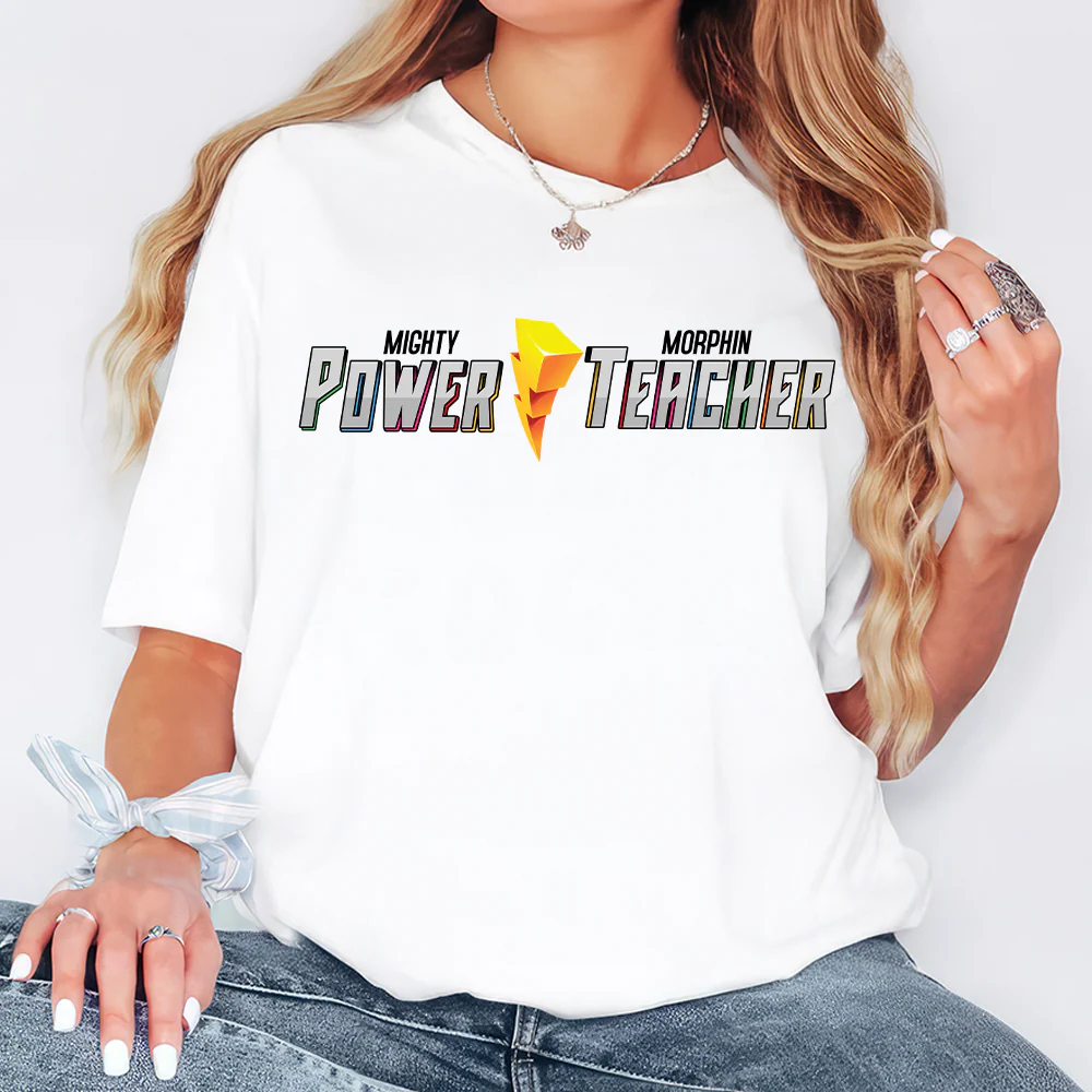 Teach Love Inspired Back To School - Personalized Shirt - Gift For Women | CL21 TD118 - Image 3