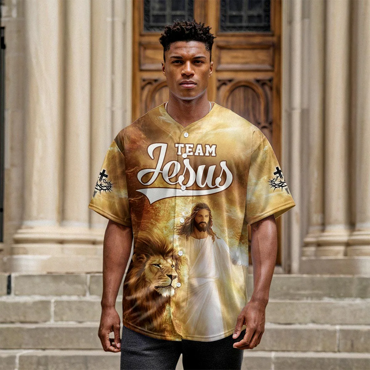 Team Jesus – Lion of Judah Baseball Jersey Bundle - Image 10