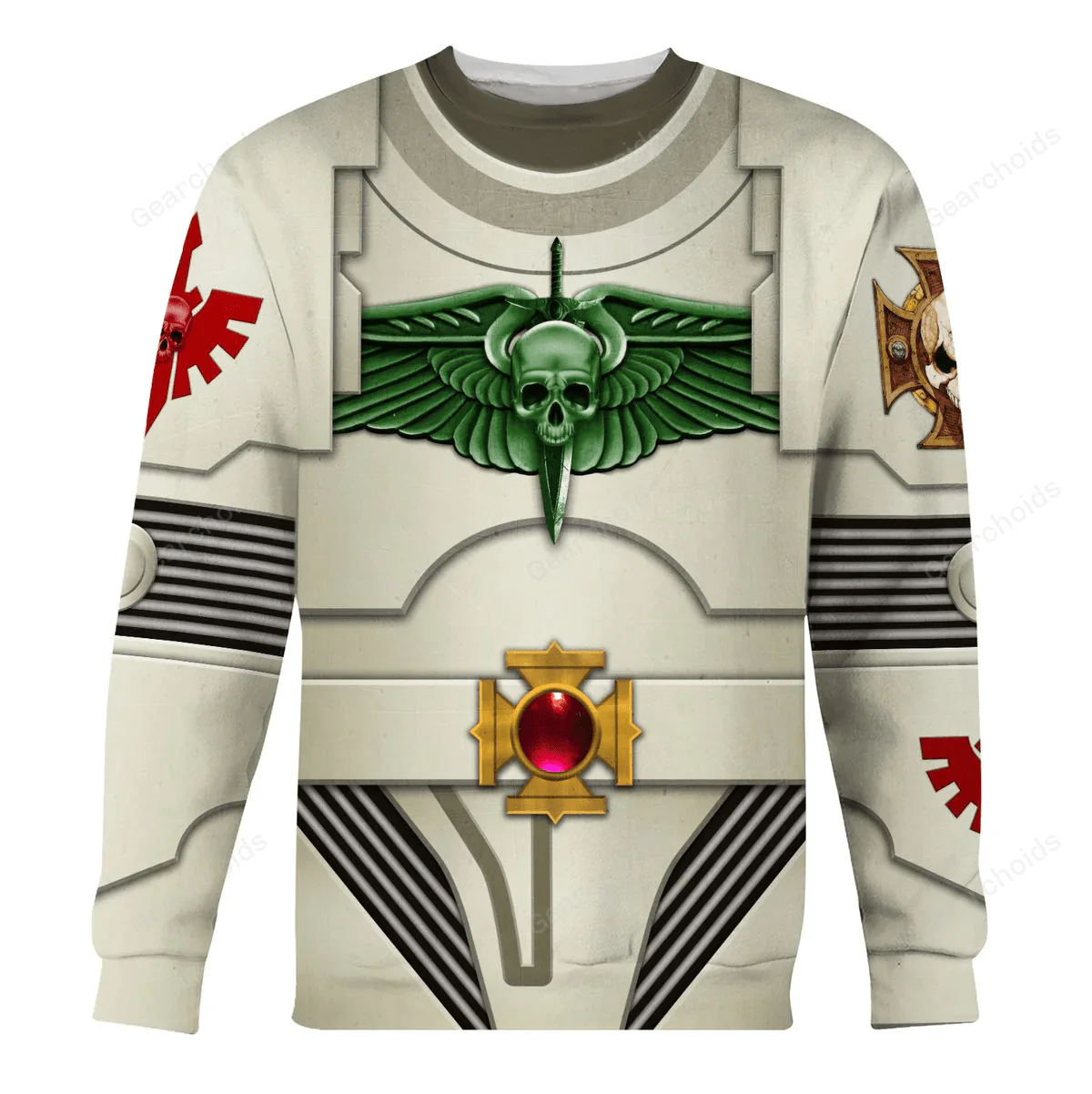 Terminator Armor Blood Angels - Costume Cosplay Hoodie Sweatshirt Sweatpants CSWRH133 - Image 5