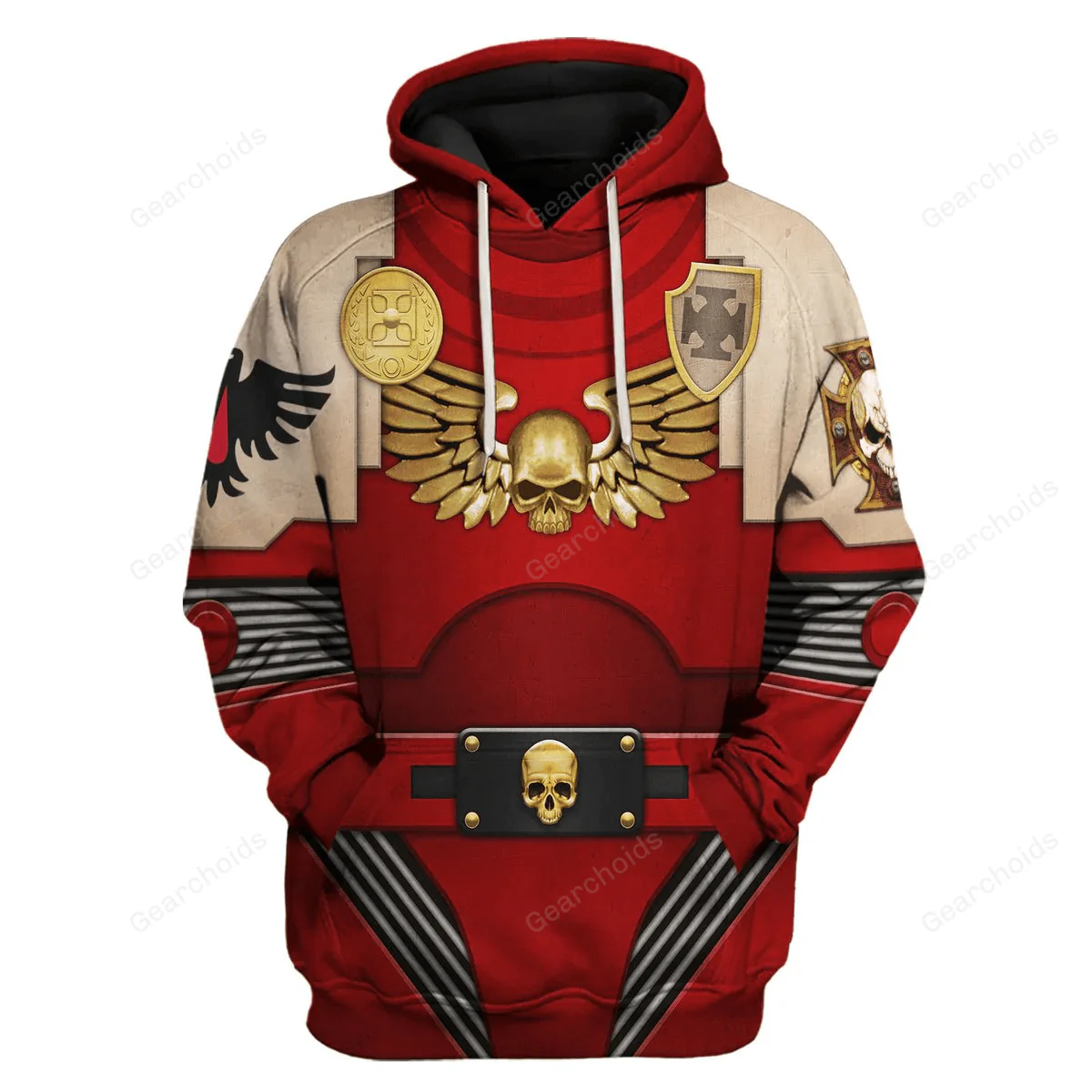Terminator Armor Blood Ravens - Costume Cosplay Hoodie Sweatshirt Sweatpants CSWRH142 - Image 2