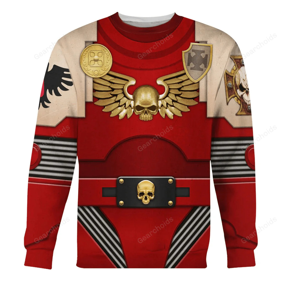 Terminator Armor Blood Ravens - Costume Cosplay Hoodie Sweatshirt Sweatpants CSWRH142 - Image 5