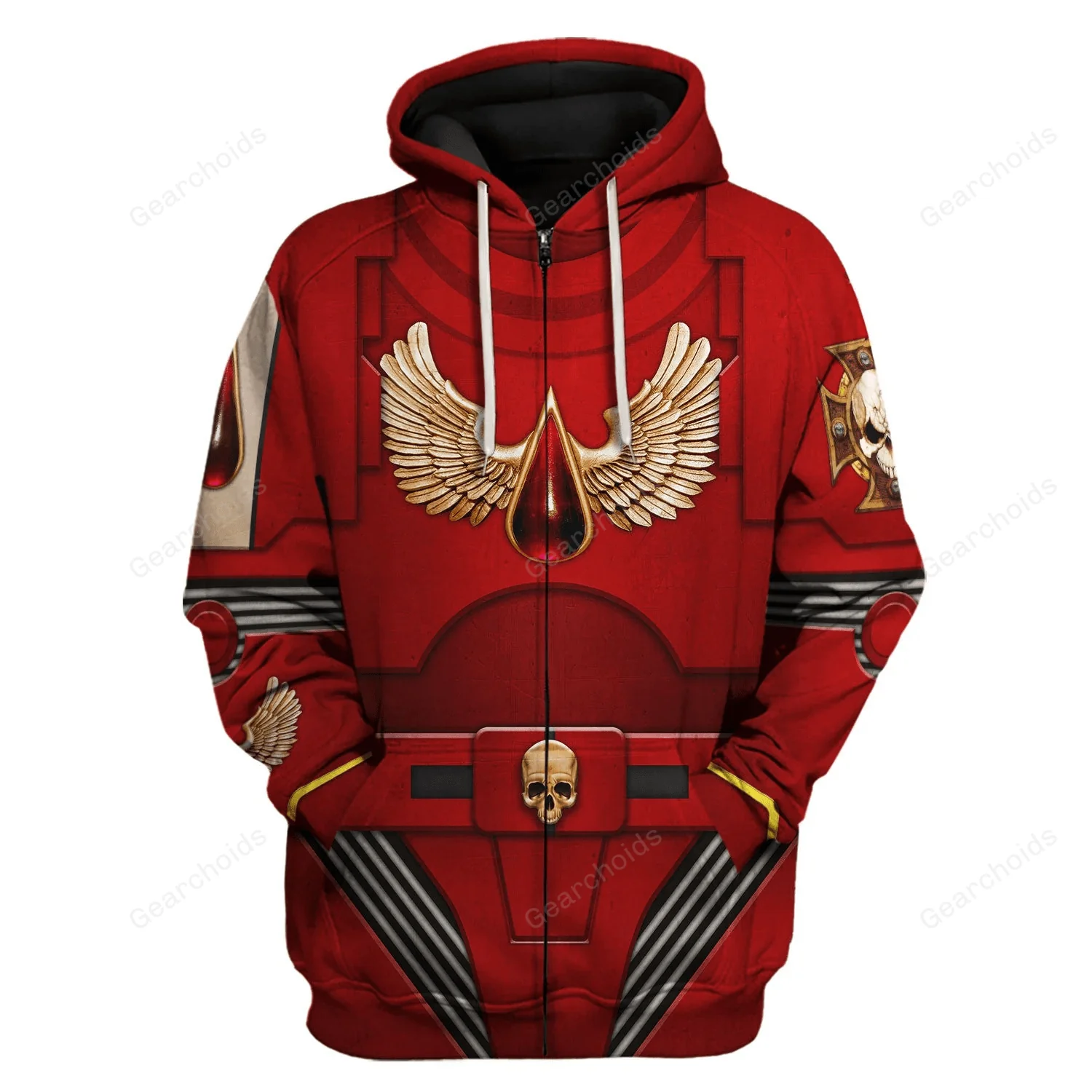 Terminator Armor Flesh Tearers - Costume Cosplay Hoodie Sweatshirt Sweatpants CSWRH138 - Image 3