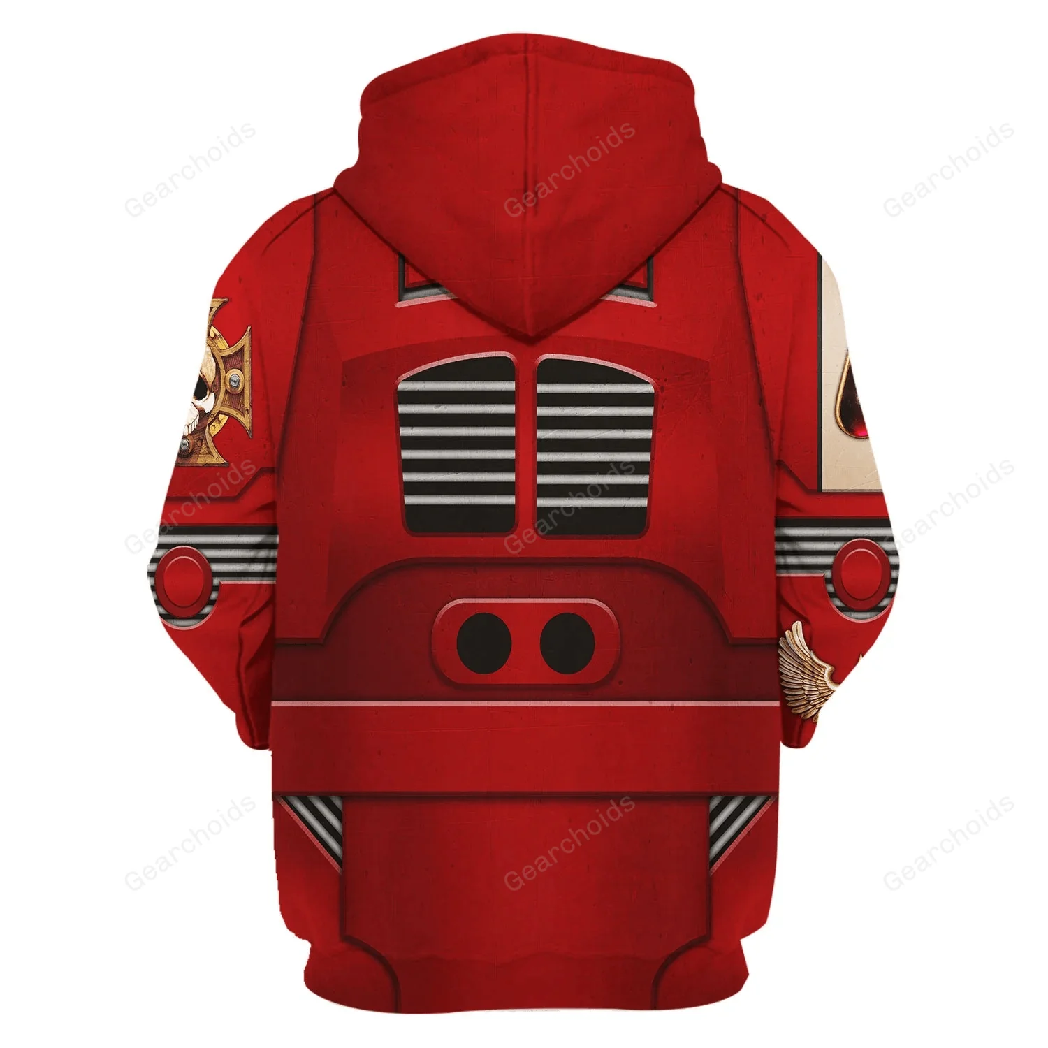 Terminator Armor Flesh Tearers - Costume Cosplay Hoodie Sweatshirt Sweatpants CSWRH138 - Image 4