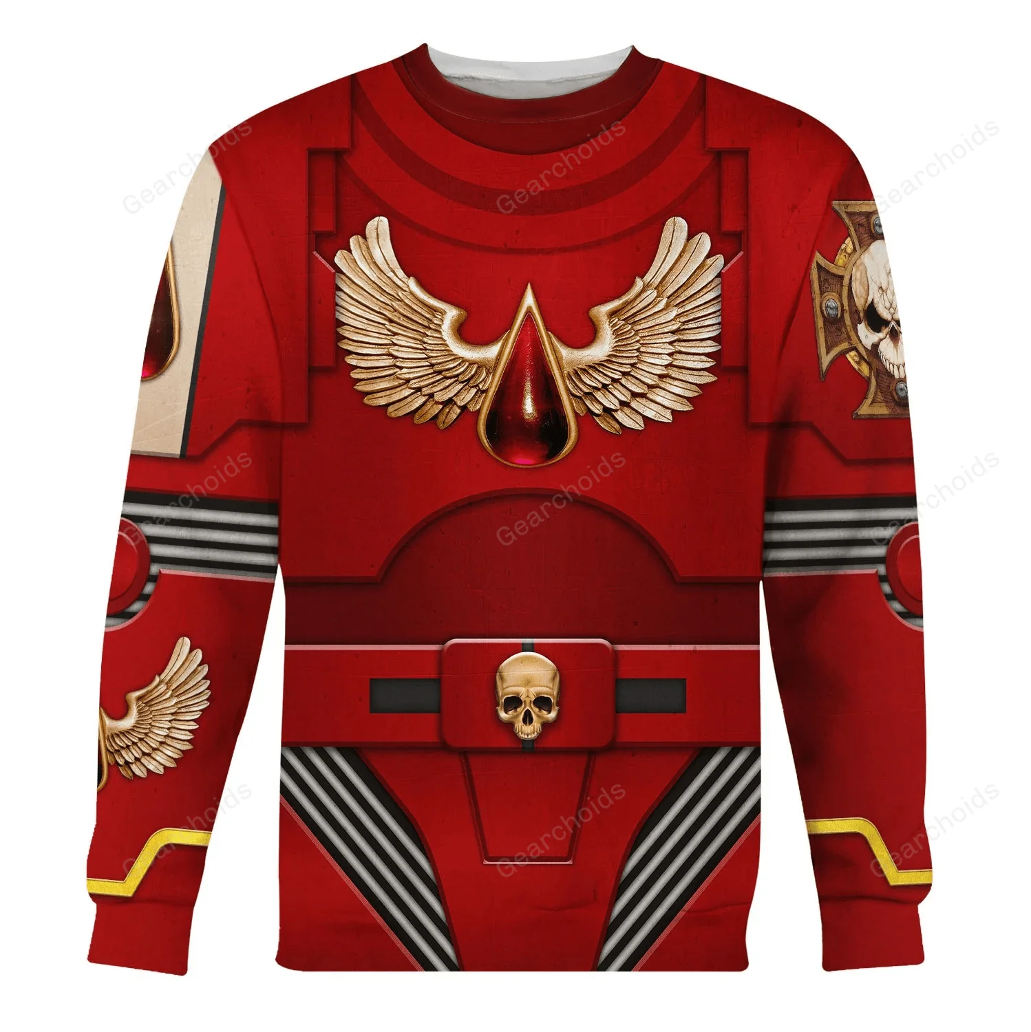 Terminator Armor Flesh Tearers - Costume Cosplay Hoodie Sweatshirt Sweatpants CSWRH138 - Image 5