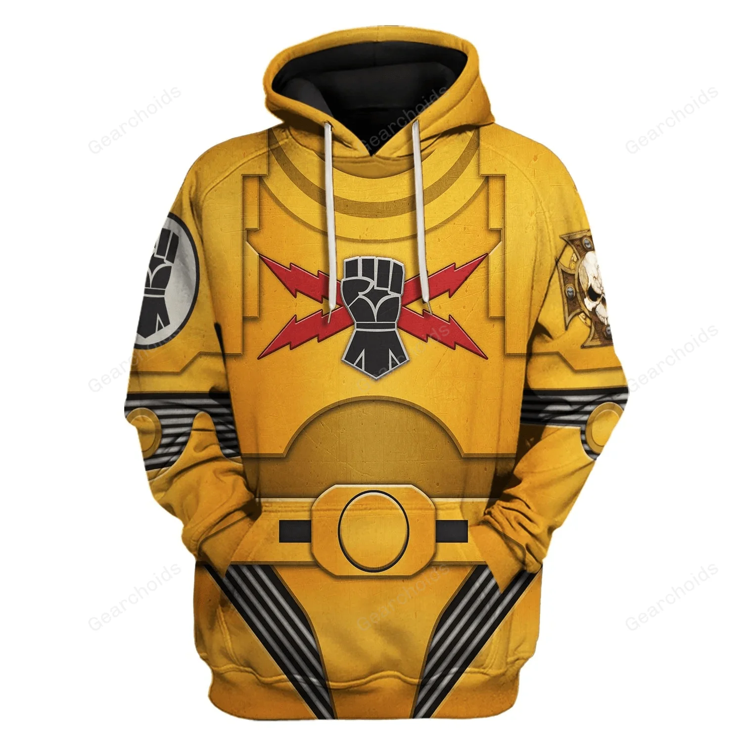 Terminator Armor Imperial Fists - Costume Cosplay Hoodie Sweatshirt Sweatpants CSWRH140 - Image 2