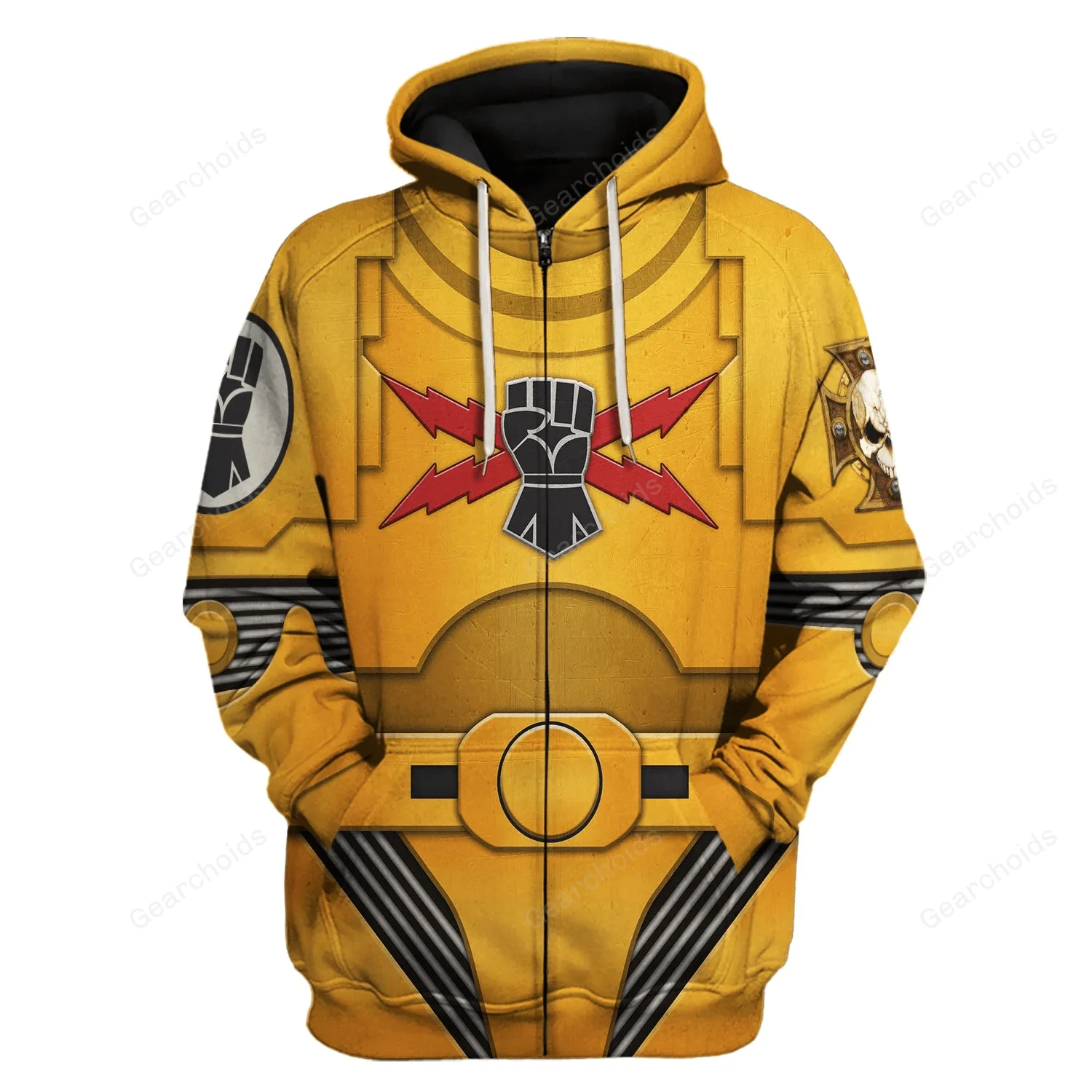 Terminator Armor Imperial Fists - Costume Cosplay Hoodie Sweatshirt Sweatpants CSWRH140 - Image 3