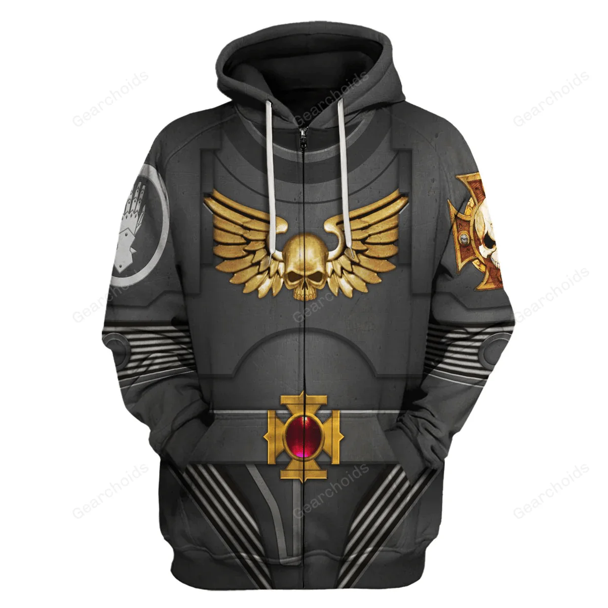 Terminator Armor Iron Hands - Costume Cosplay Hoodie Sweatshirt Sweatpants CSWRH128 - Image 3