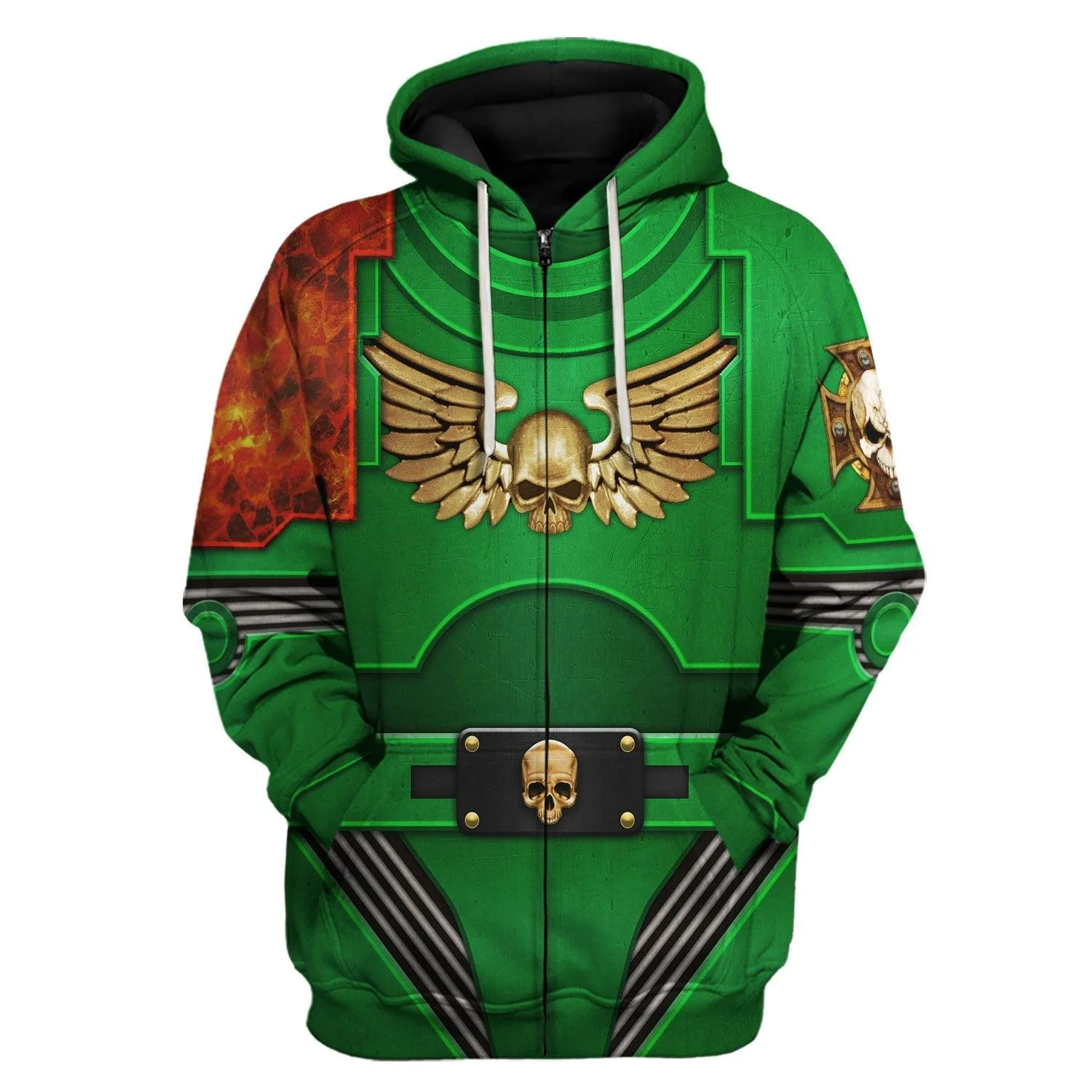 Terminator Armor Salamanders - Costume Cosplay Hoodie Sweatshirt Sweatpants CSWRH132 - Image 9