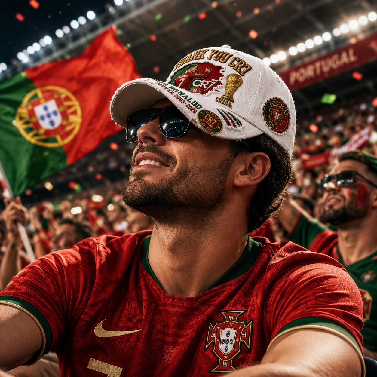 Thank You CR7 Cristiano Ronaldo Legend - Classic Cap - Gifts For Football Lovers, Sports Fans - Image 4