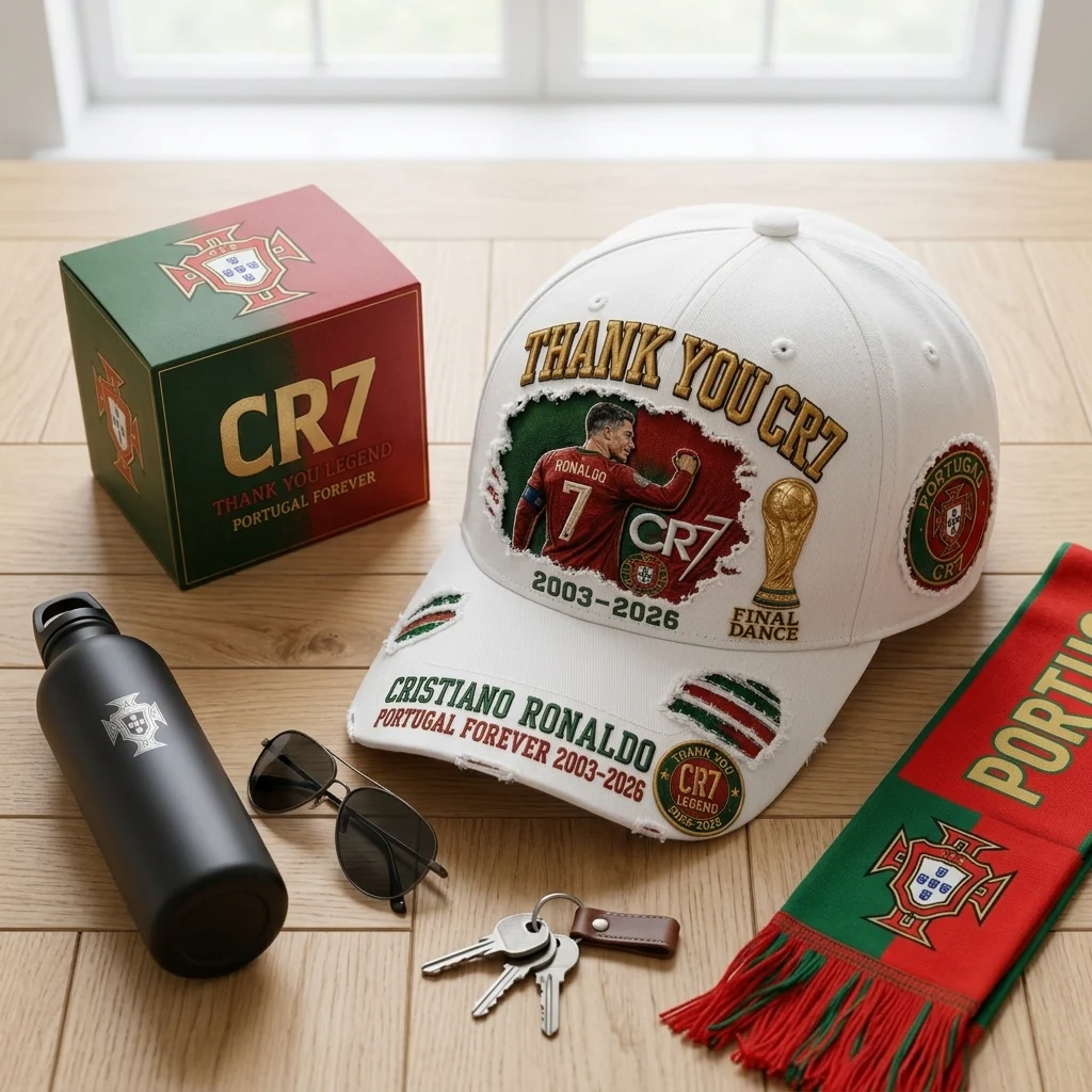 Thank You CR7 Cristiano Ronaldo Legend - Classic Cap - Gifts For Football Lovers, Sports Fans - Image 5
