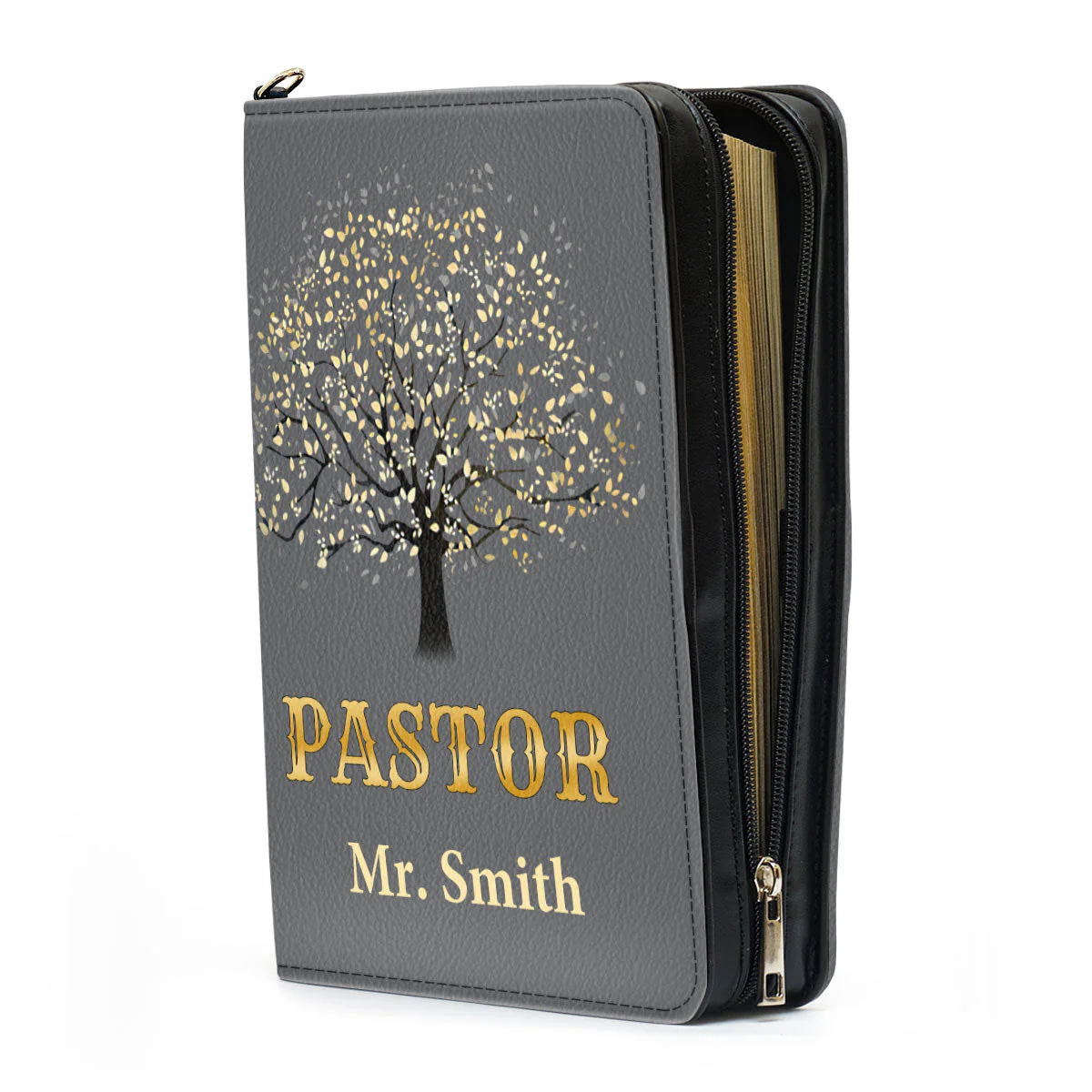 Thank You Pastor Grey - Beautiful Personalized Bible Covers - AT4082434 - Image 4