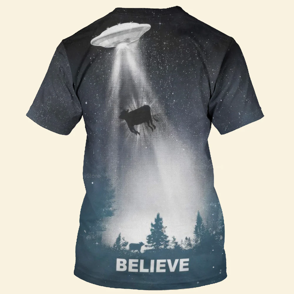 UFO Beliveve - 3D TShirt - Image 3