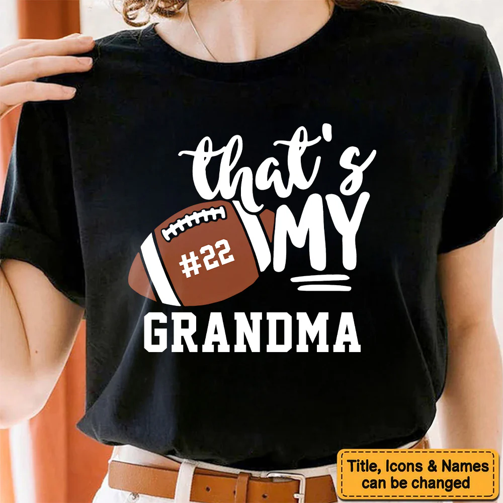 That's My Grandson - Personalized Shirt - Gift For Mother, Grandma, Grandmother, Mother's Day - Image 4