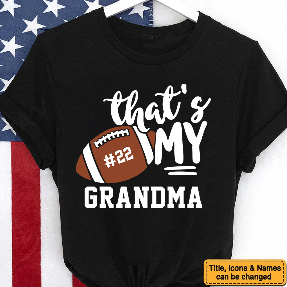 That's My Grandson - Personalized Shirt - Gift For Mother, Grandma, Grandmother, Mother's Day - Image 5